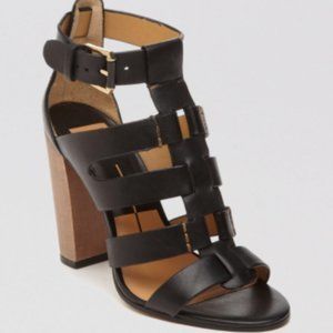 Black Gladiator Heels